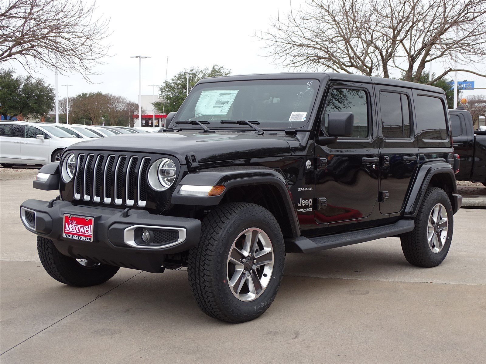 New 2019 JEEP Wrangler Unlimited Sahara With Navigation