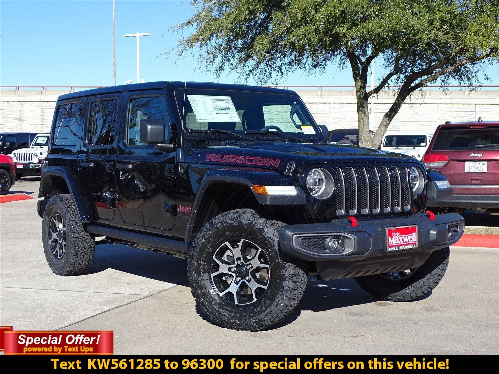 Jeep wrangler rubicon 2019