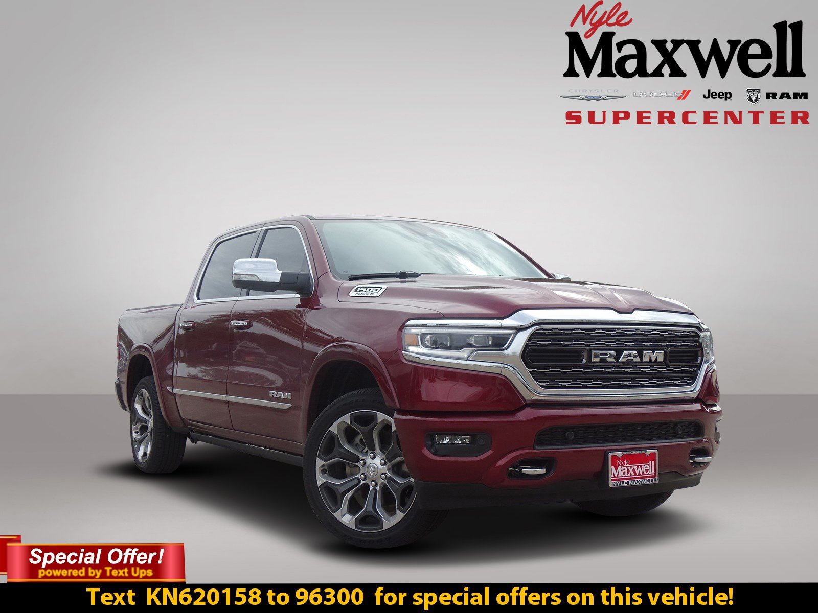 New 2019 Ram All New 1500 Limited Crew Cab In Austin Kn620158 Nyle